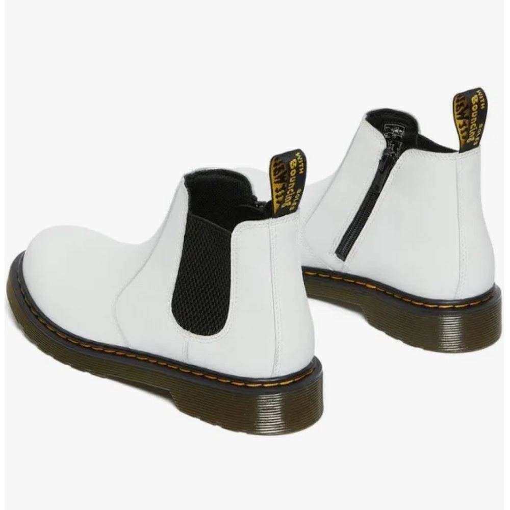 Dr. Martens Kids White Boots